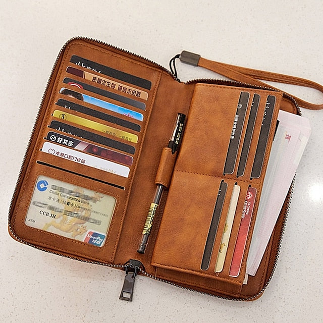 Telefon Brieftasche frauen Leder Tasche Mobile Täglichen PU Outdoor