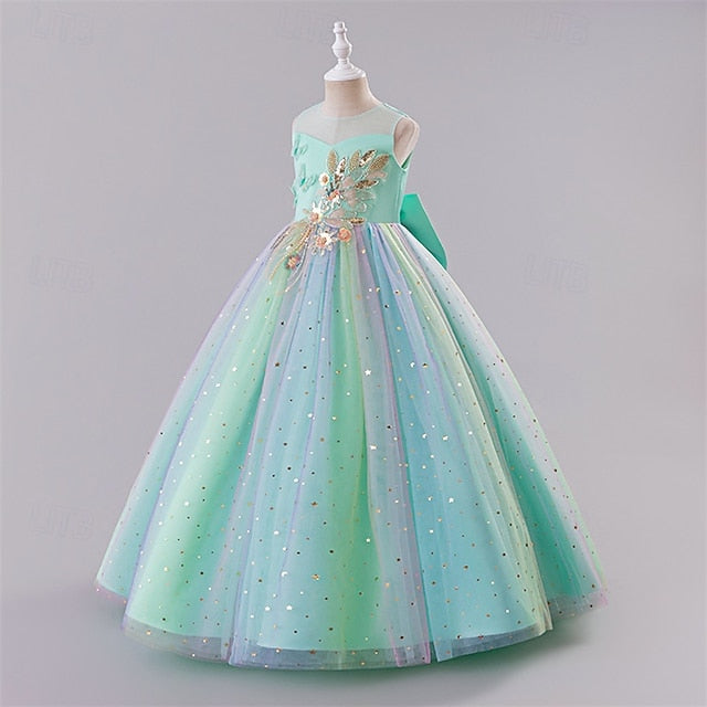 Princess Kid's Girls' Dress Girl Flower
