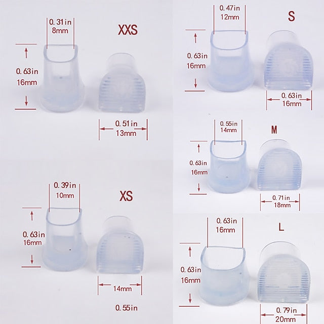 Protectors Stiletto Clear – Anti-Slip Heel Women High for