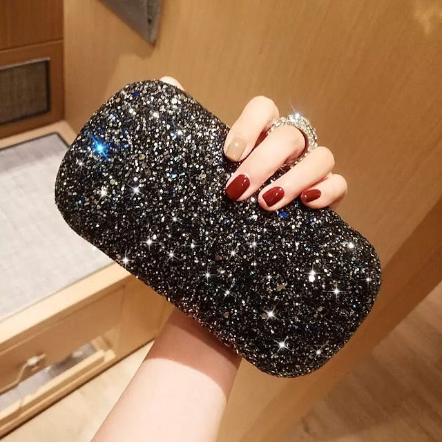 Wristlet Leather PU Bags Clutch Women's Evening Bag