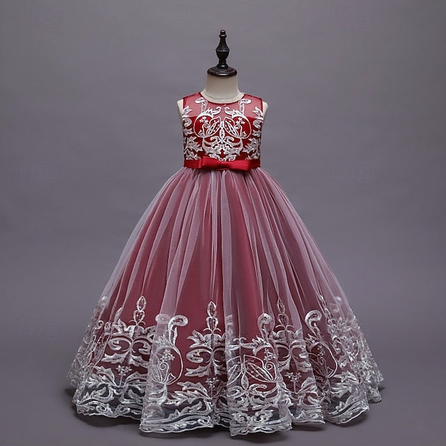 Princess Kid's Girl Flower Dress Girls'