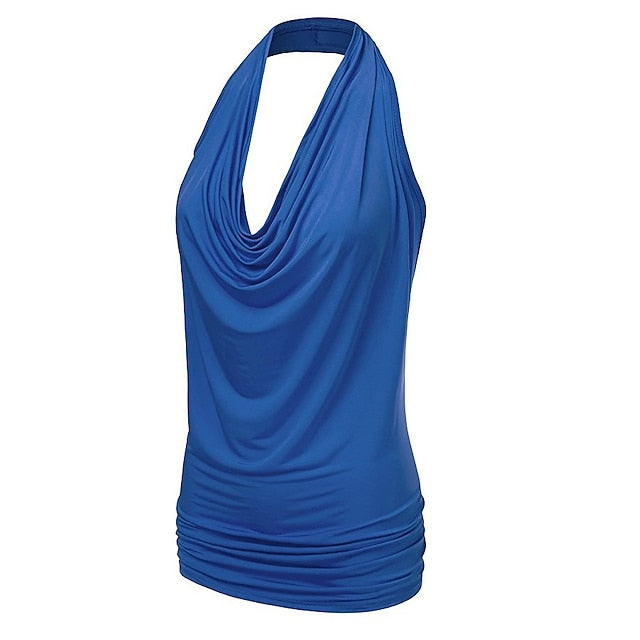 Women's Tank Top Yoga Top Halter Neck Quick Dry Comfortable