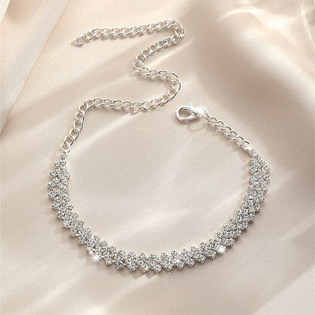 Stilvolle personalisierte Frauen Körper Fußkettchen Künstlerische