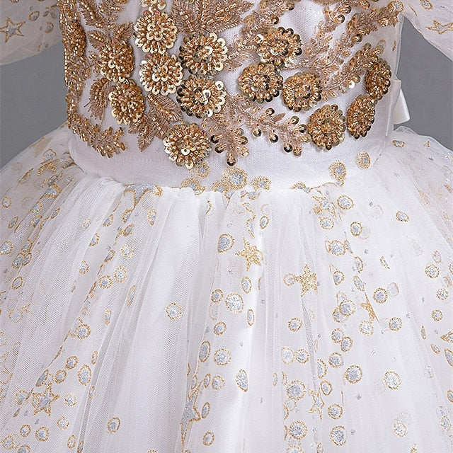 Princess Kid's Girl Dress Flower Girls'