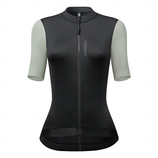WOSAWE Women's Road Cycling Short Sleeve Slim & Thin