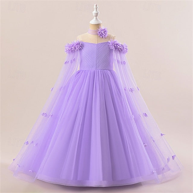 Dress Princess Girls' Flower Girl Kid's