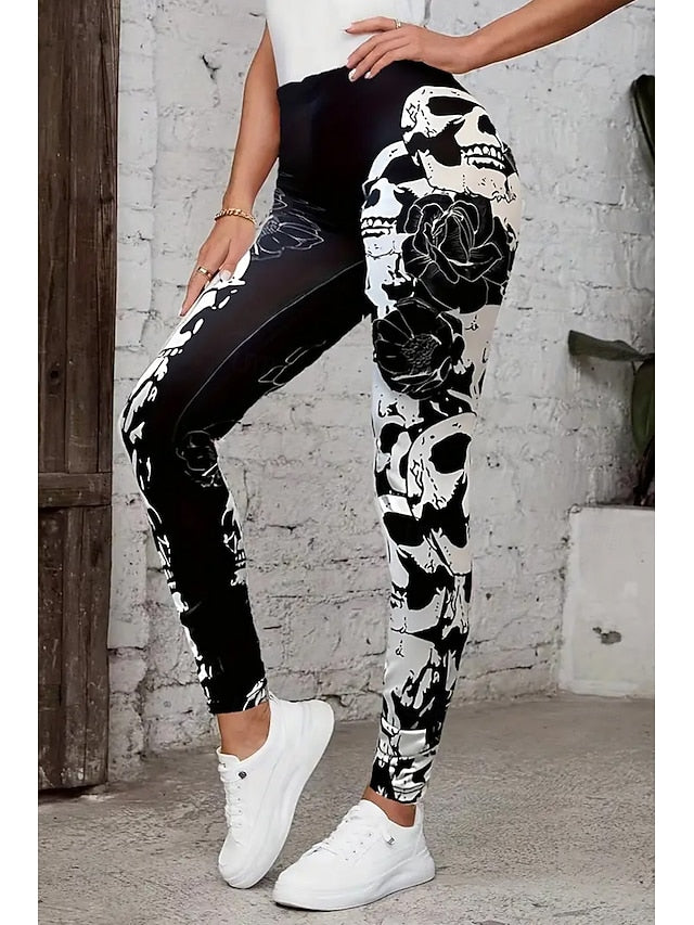Women's Leggings Vacation Vintage Fashion Full Length High
