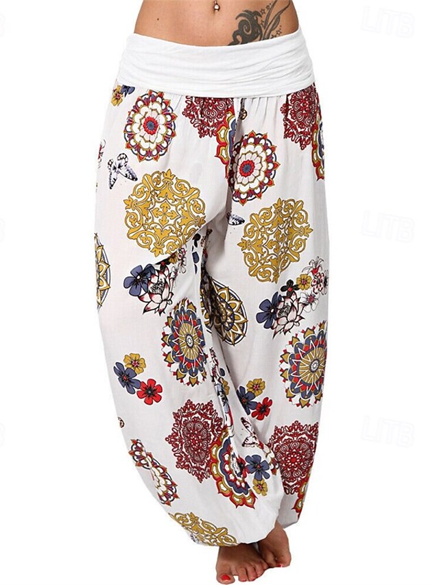 Women's Pants Trousers Harem Pants Palazzo Pants Fashion