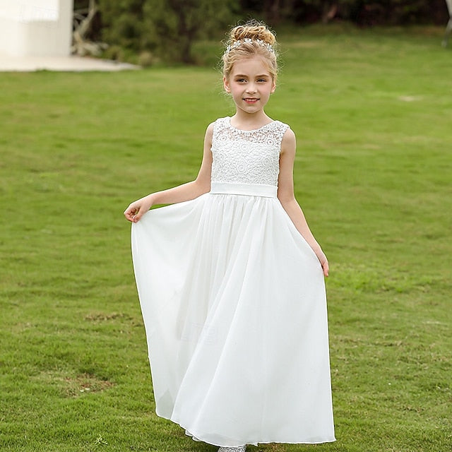 Girls' Dress Flower Girl Lace Kid's Formal