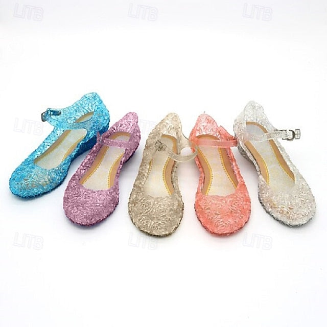 Christmas Cinderella Shoes Masquerade Elsa Jelly Princess Frozen