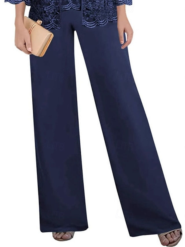 Guest Pantsuit Bride Wedding Elegant of Dress the Mother Square