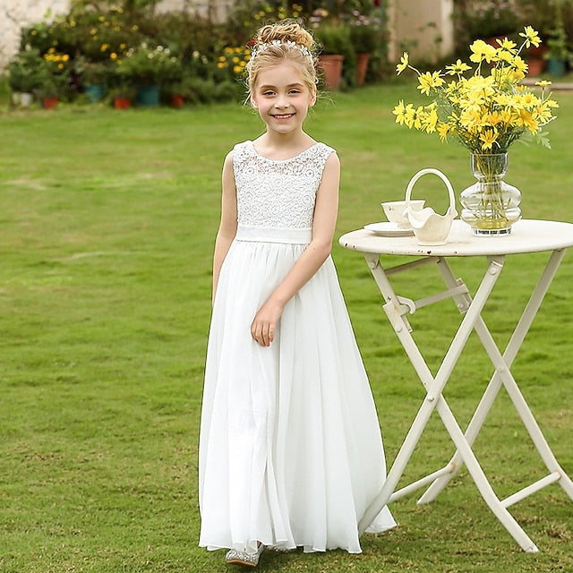 Girls' Dress Flower Girl Lace Kid's Formal