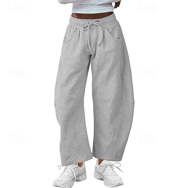 Women's Active Culottes Wide Leg Chinos Vacation Streetwear