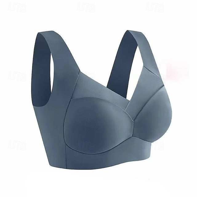 Women's Light Support Sports Bra Running Bra Open Back