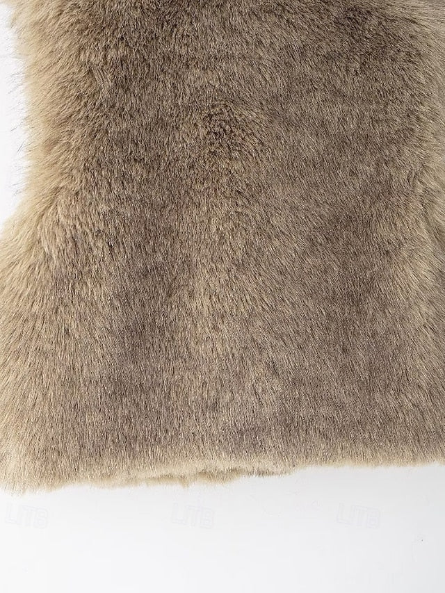 Furs Leathers Vest Faux Coat Fur Comfortable Women's