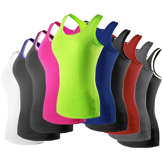 Women's Running Tank Top Compression Tank Top Racerback