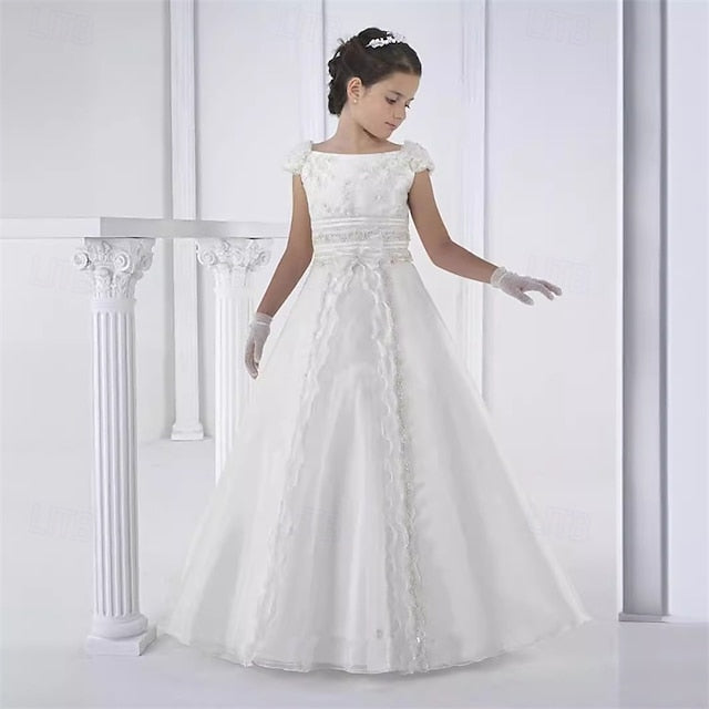 Lace Kid's Dress Girl Girls' Flower Formal