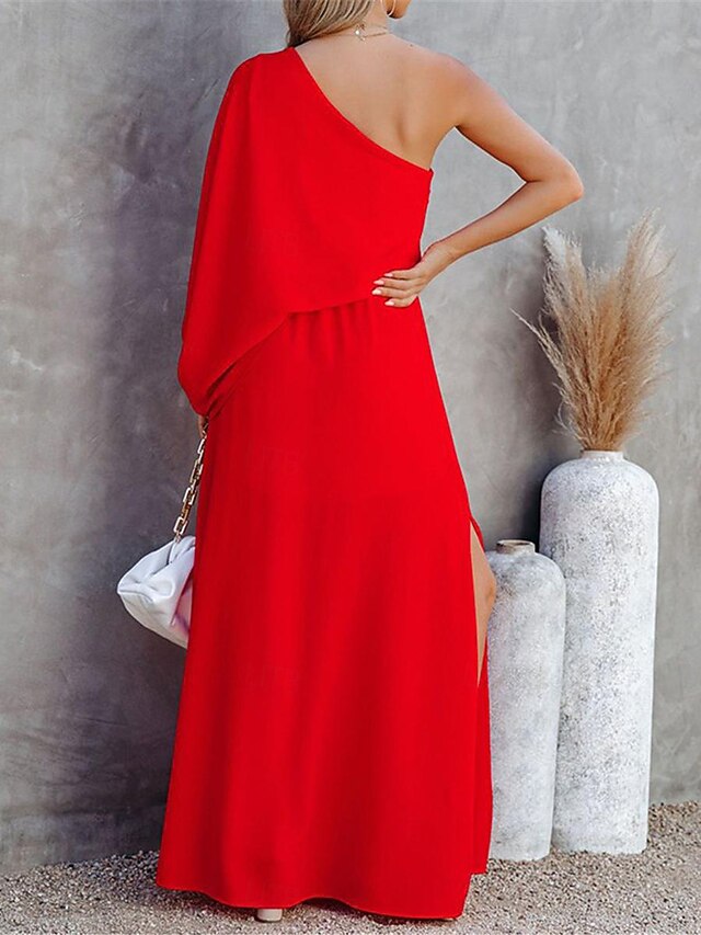 Women's Casual Dress Maxi Dress Split Vacation Streetwear