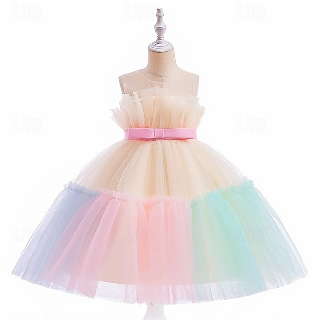 Princess Girls' Girl Flower Kid's Dress