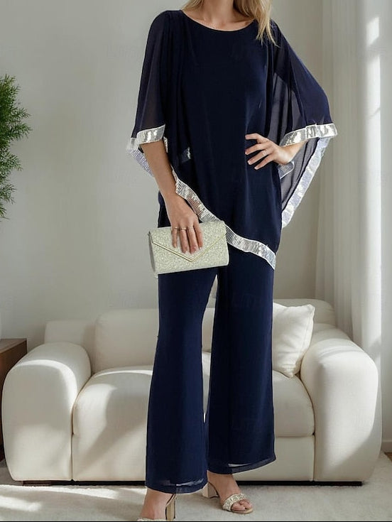 of Pantsuit Bride Dress Simple Two the Piece Mother Elegant