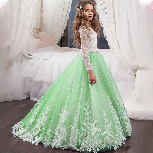 Dress Girls' Princess Girl Flower Kid's