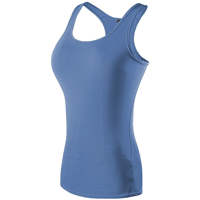 Women's Running Tank Top Compression Tank Top Racerback