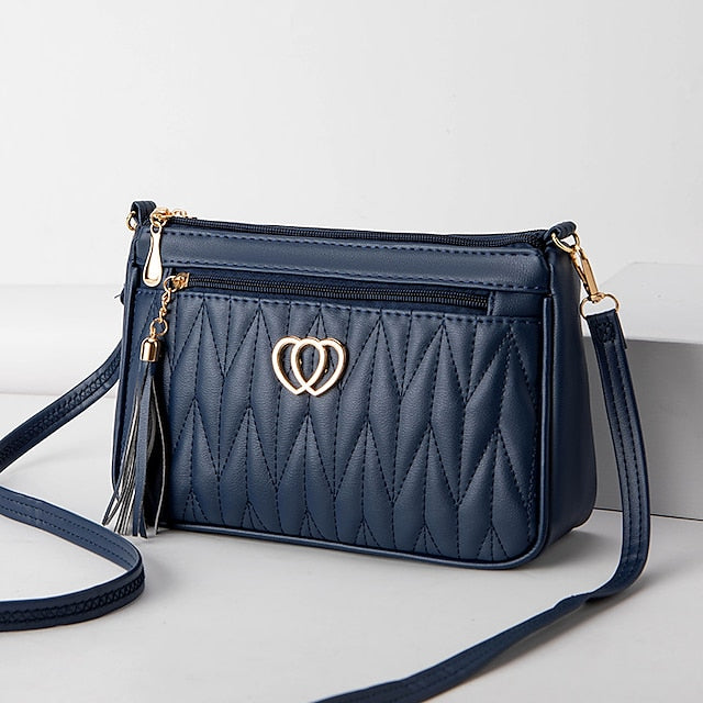 Shoulder Crossbody PU Bag Leather Hobo Women's