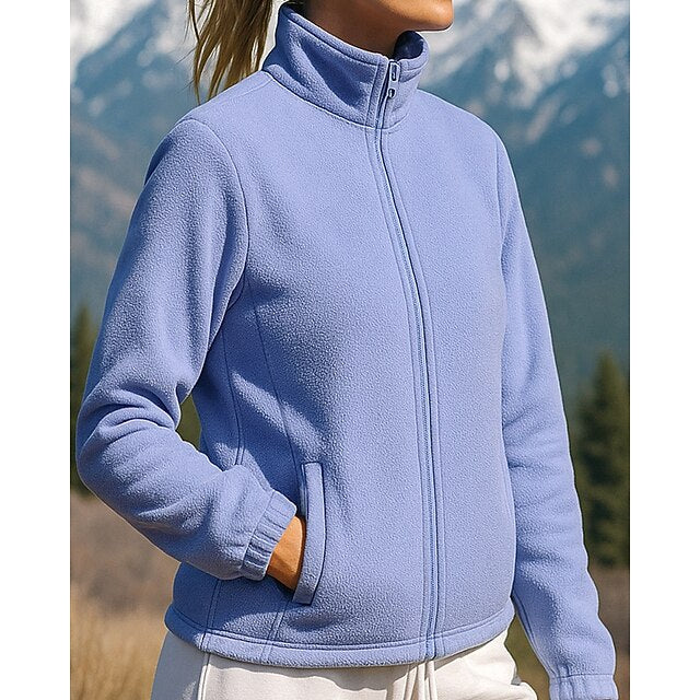 Women's Hiking Jacket Fleece Jacket Winter Coat Outdoor