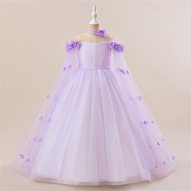 Dress Princess Girls' Flower Girl Kid's