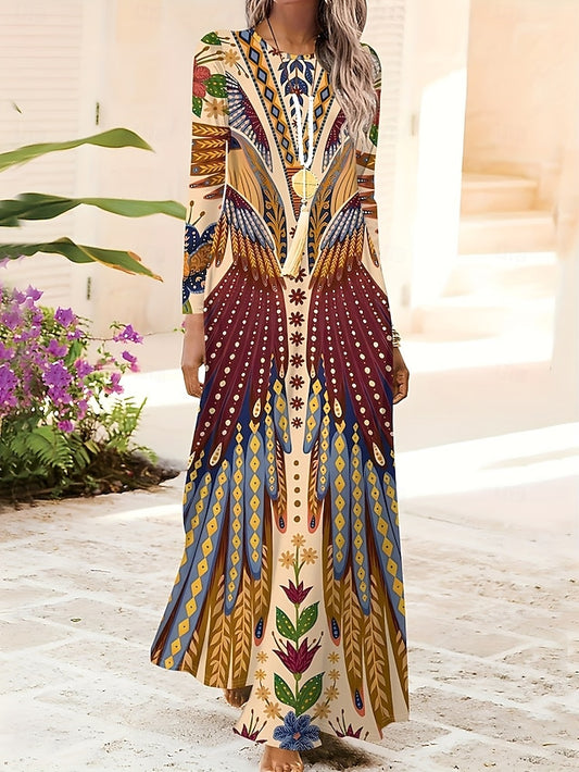 Women's Maxi Dress Sheath Dress A Line Dress Casual Boho