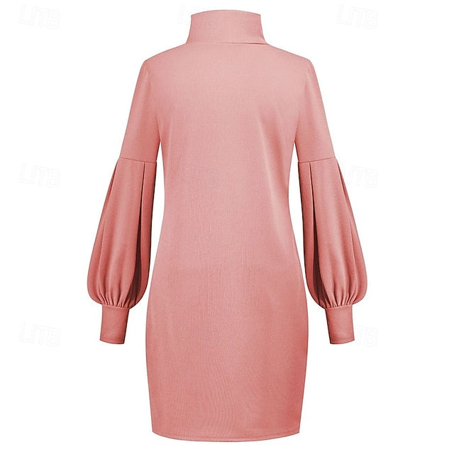 Women's Mini Dress Black Dress Casual Dress Fashion Modern