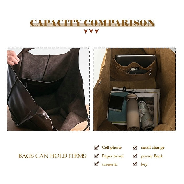 Damen Herren PU Party Ledertasche Schultertasche Handtasche