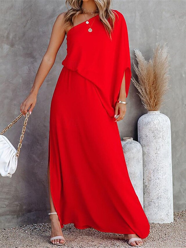 Women's Casual Dress Maxi Dress Split Vacation Streetwear