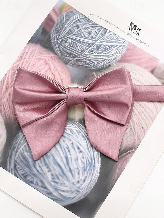 Men's Tie in Bow Multiple Satin Colors