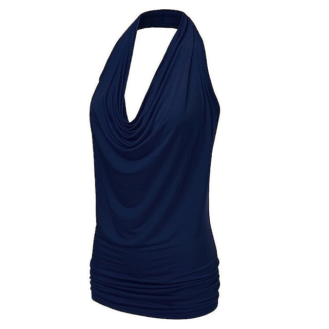 Women's Tank Top Yoga Top Halter Neck Quick Dry Comfortable