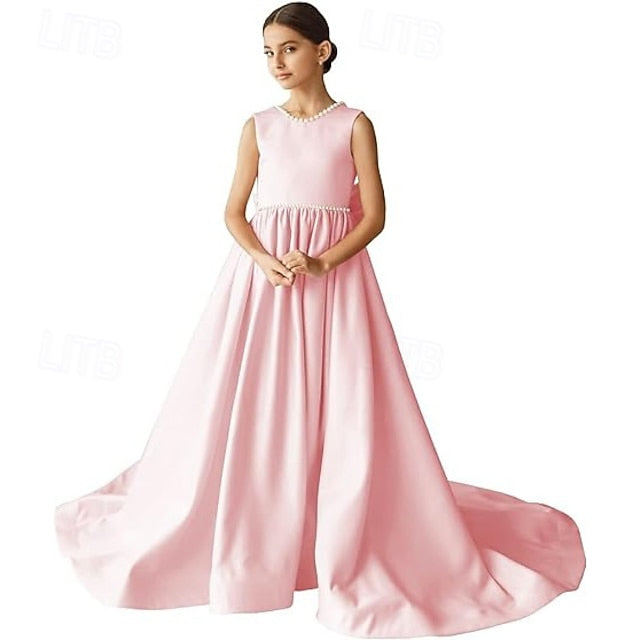 Girls' Party Girl Dress Communion First Flower