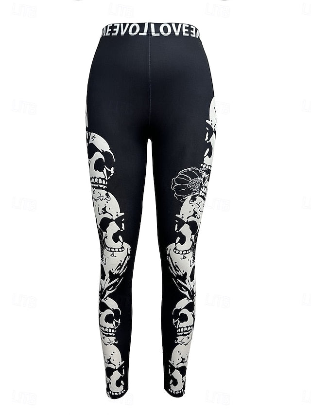Women's Leggings Vacation Vintage Fashion Full Length High