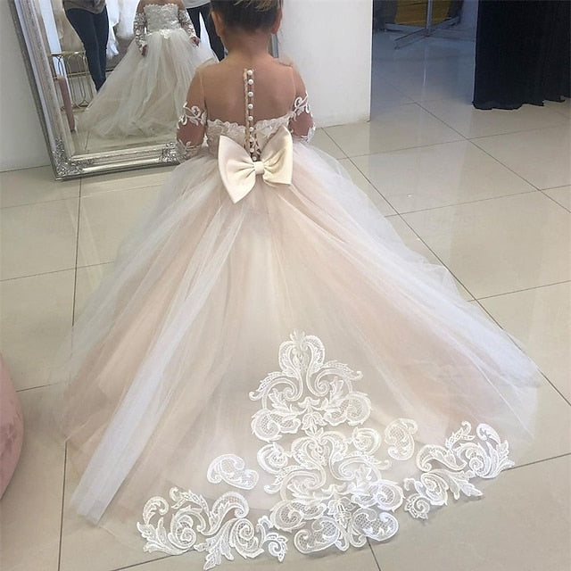 Kid's Dress Girls' Flower Princess Girl