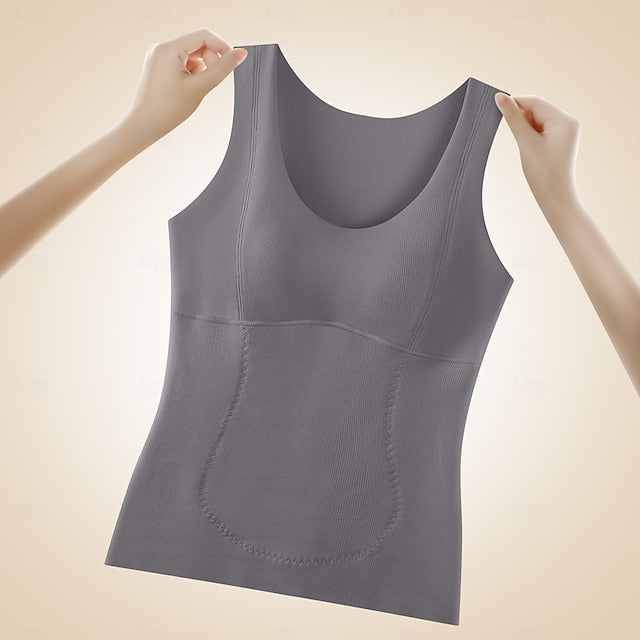 Women's Plus Size Camisole Tank Top Plain Classic Casual
