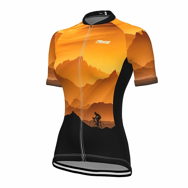 Women's Cycling Jersey 3D Nature & Landscapes Funny