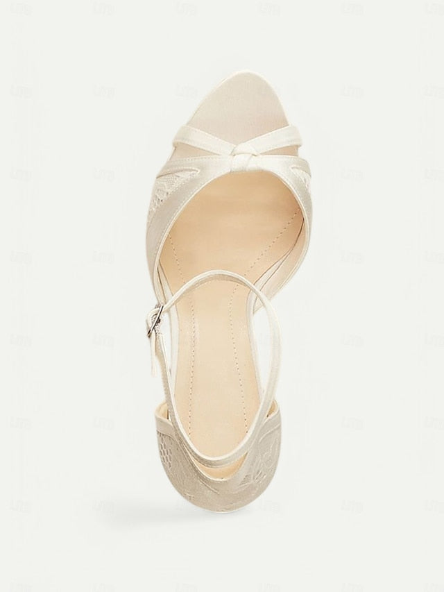 Toe Elegant with Pink Sandals High Satin Women's Heel Peep