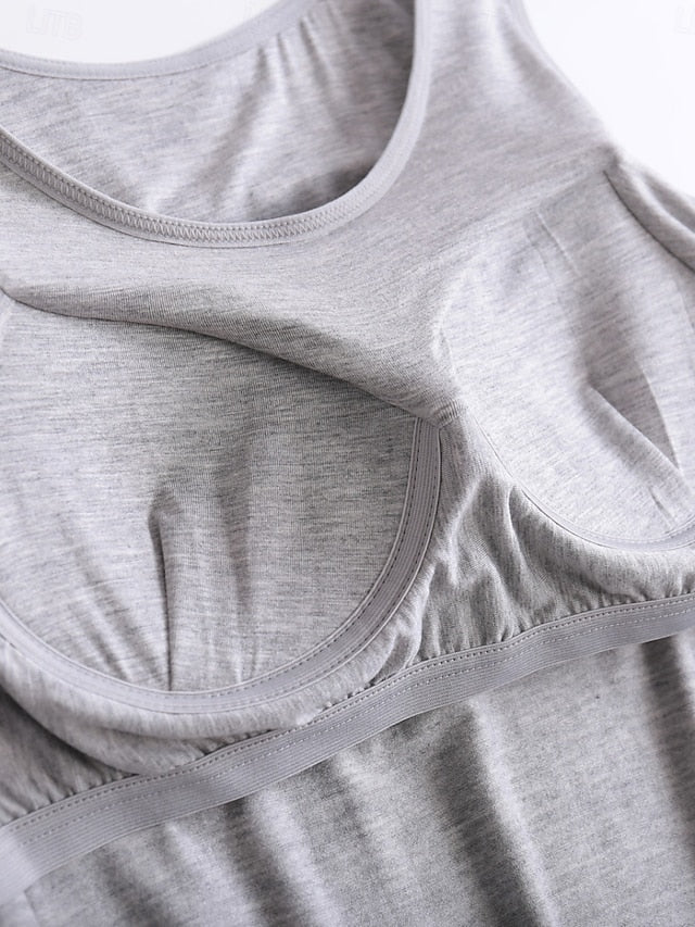 Women's Camisole Tank Top Solid Color Daily Basic Casual