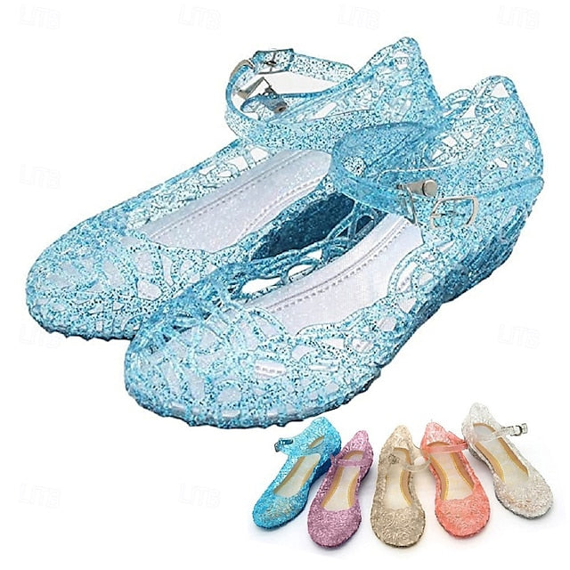 Christmas Cinderella Shoes Masquerade Elsa Jelly Princess Frozen