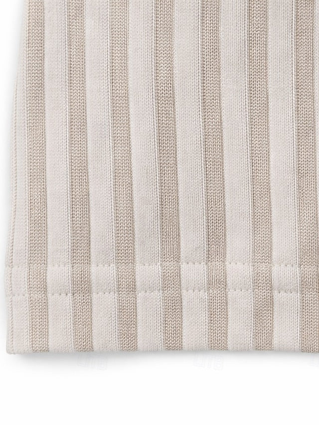 Women's Blouse Buttons Knit Solid Color Stylish Casual Long