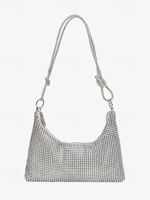 Shoulder Bag – Evening Rhinestone Elegant Handbag Women's