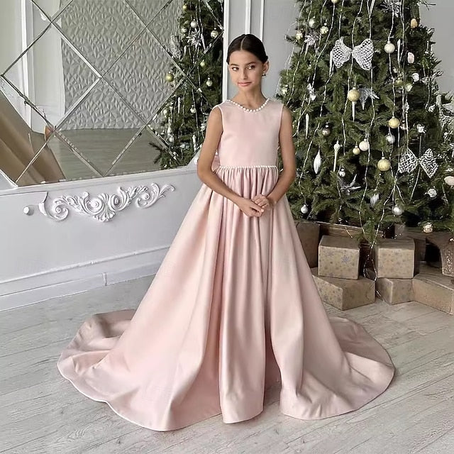 Communion Dress Flower Girls' Party Girl First