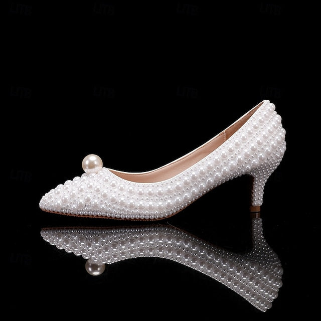 Shoes Party Wedding Women's White