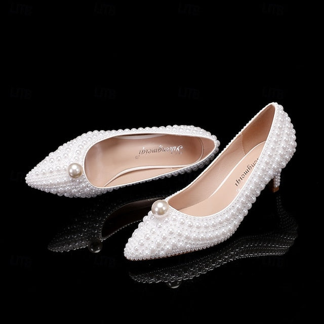 Shoes Party Wedding Women's White