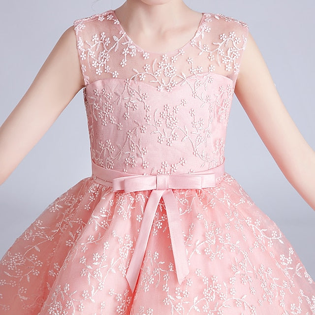 Girl Princess Party Dress Girls' Flower