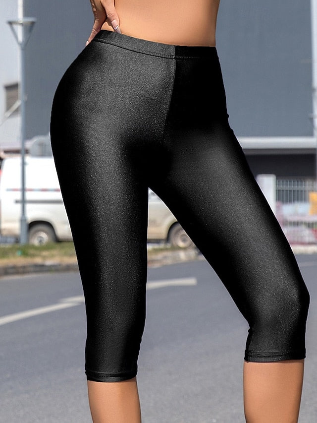 Women's Capri Pants Leggings Cozy Leggings Casual